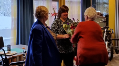 Een mooi gebaar van vrijwilligers in De Noorderkroon