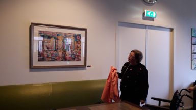 Kunstzinnig geschenk onthuld in Mozaiek