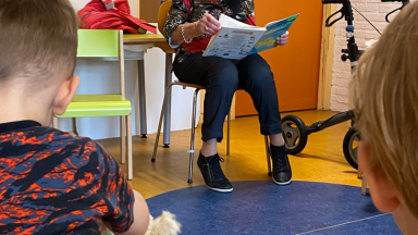 De voorleesoma’s van De Wenning