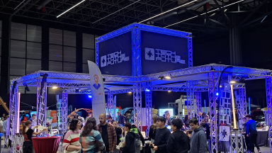 Zorggroep Drenthe bij Tech to the Future in Martiniplaza, Groningen