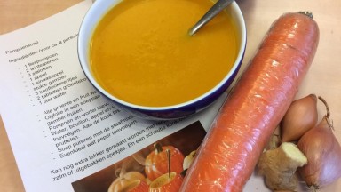 Herfst, herfst, wat heb je te koop…. ‘Pompoensoep’