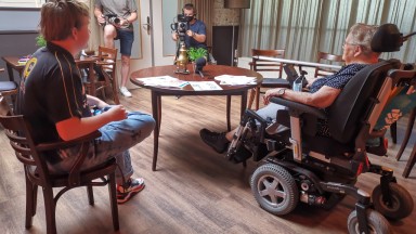 TT Festival op bezoek in De Vijverhof