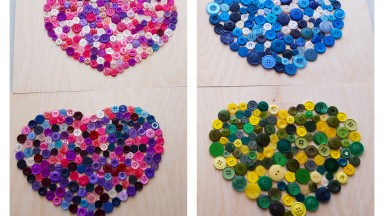 Hartjes van knoopjes in Symphonie