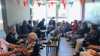 Diamanten huwelijk in De Vijverhof