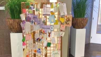 Fleurige post voor De Vijverhof