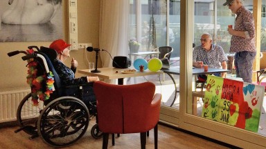 Verjaardag bij De Vijverhof