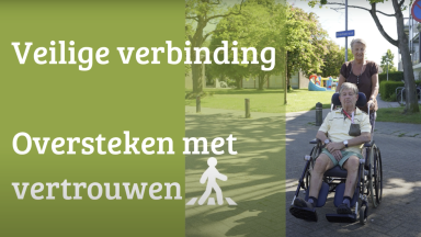 Een veilige oversteek bij woonzorgcentrum De Vijverhof