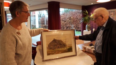 Schilderij van Janny Jalving