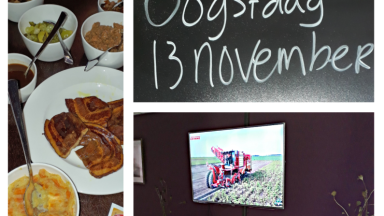 Oogstdag in de Wenning