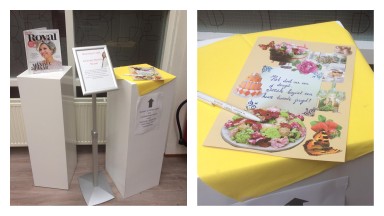 Verjaardagskaart voor Koningin Máxima vanuit De Wenning