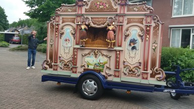 Draaiorgel van Joris ten Have bij De Wenning