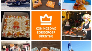 Zorggroep Drenthe viert Koningsdag