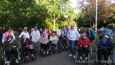 Avondvierdaagse bewoners de Wenning
