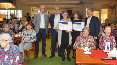 Rabobank en AMDG verrassen bewoners Wester Es