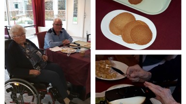 Kniepertjes bakken in De Wenning