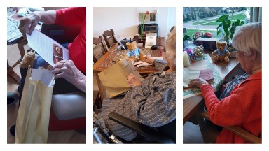 Knuffelberen voor onze bewoners en cliënten