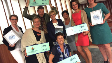 Gastvrijheid sterren voor Zorggroep Drenthe