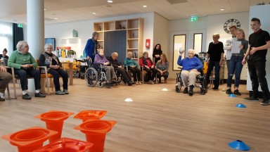 Bewegen met leerlingen van CS Vincent van Gogh